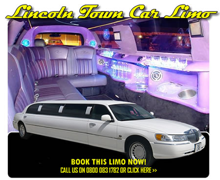 8 Seater Lincoln Town Car